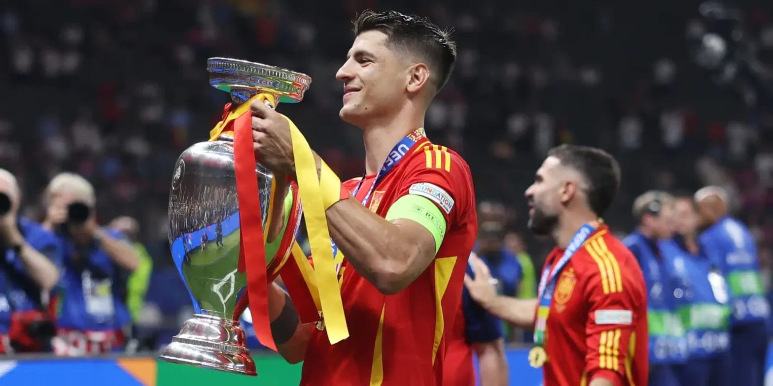 "Alvaro Morata Joins Milan: Spanish Striker Signs Until 2028 After EURO 2024 Triumph" 1 morata desk