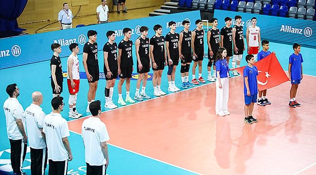 Under-18 Turkey Men's National Volleyball Team 1 u18 erkek milli takimimiz fransa ya maglup oldu