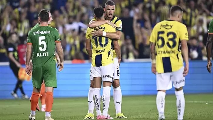 Tadic-Dzeko Show in Kadıköy! Fenerbahçe vs Alanyaspor Match Result: 3-0 1 66d22318600259d56c2cfbd8