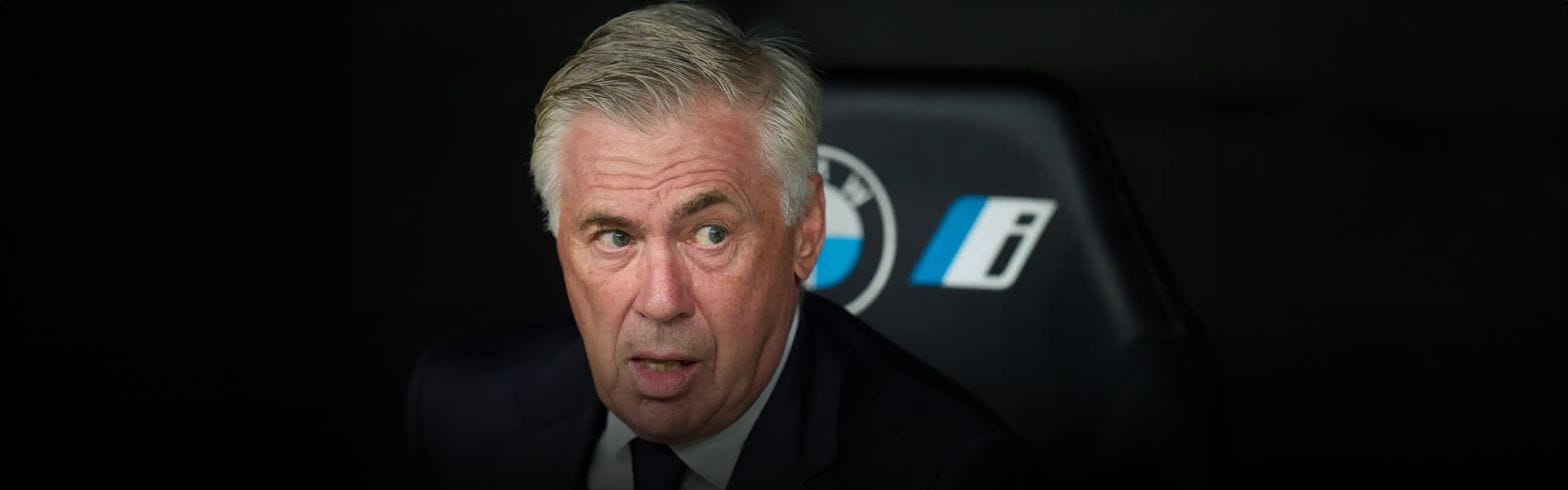 Carlo Ancelotti has asked Real Madrid to find another coach. 1 23 3