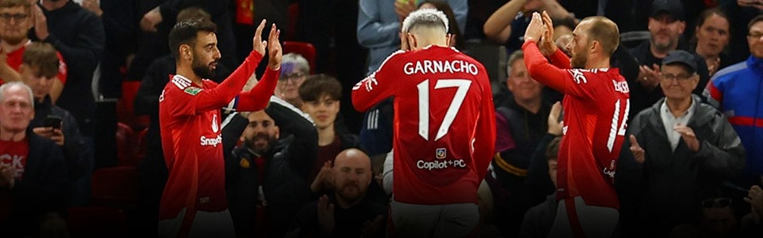 Manchester United Crushes Barnsley 7-0 to Advance in the English League Cup 1 hombre
