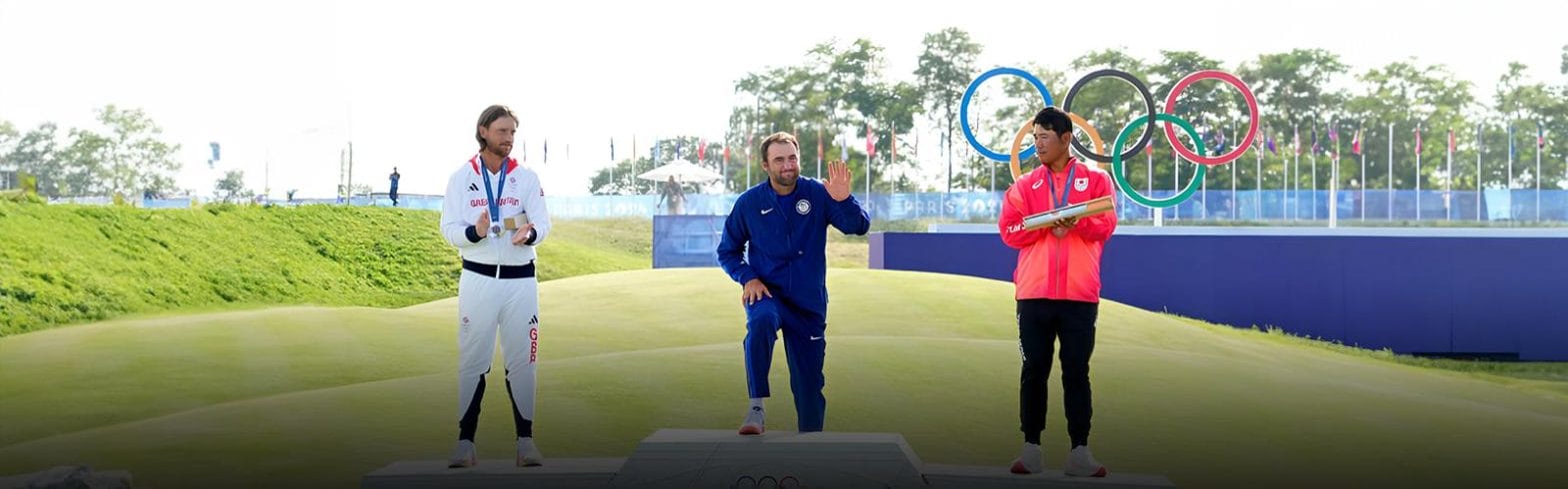 Scottie Scheffler Claims Gold Medal in Golf 1 14