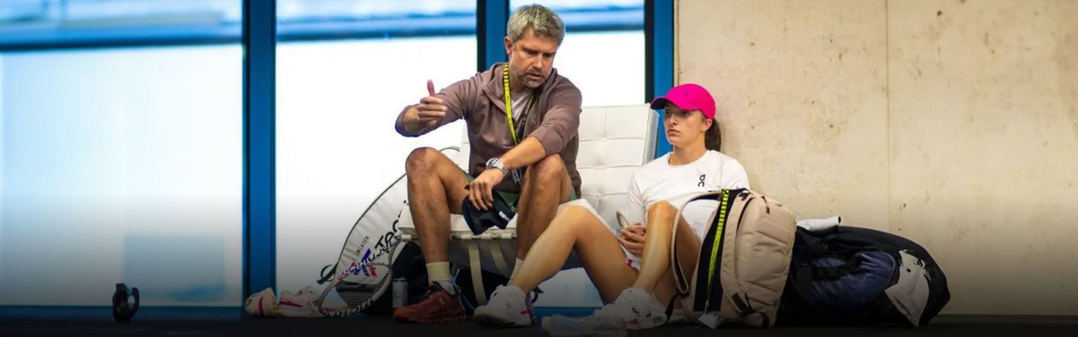 Swiatek splits with coach Wiktorowski 1 19 2