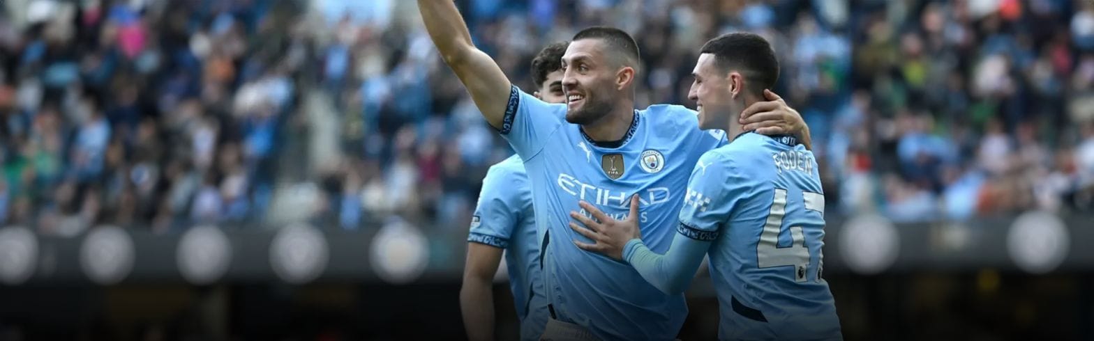 Two-goal Kovacic's 'copy and paste' Rodri job 1 29 4