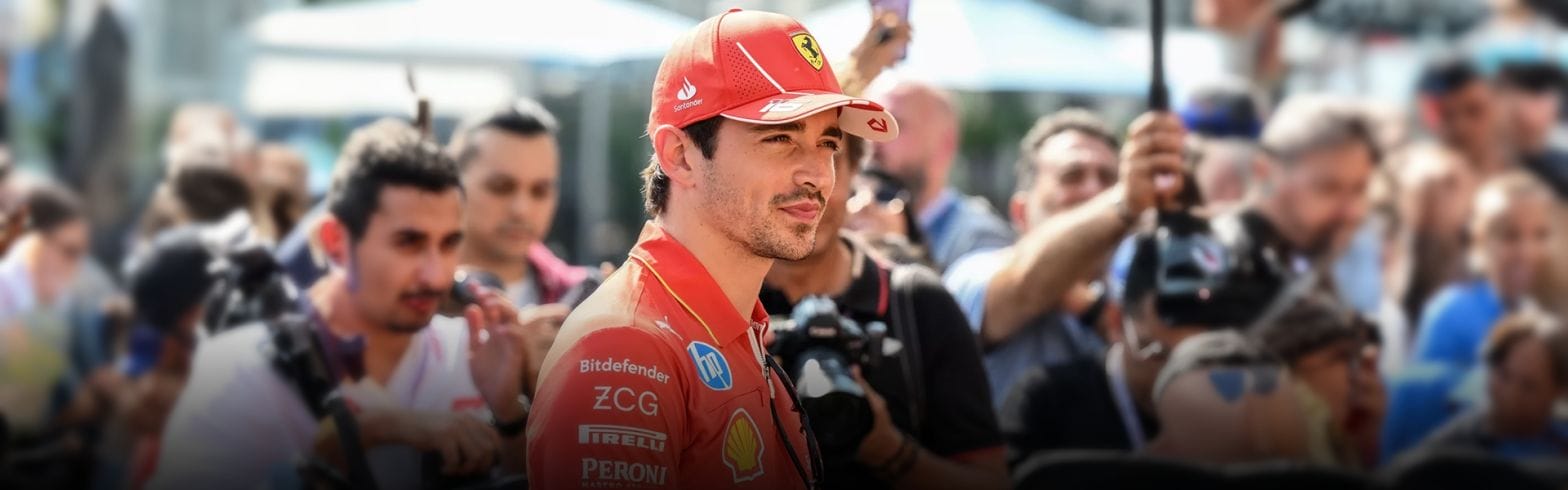 LECLERC: “I’M HAPPY WITH THE CAR DESPITE THE ISSUES” 1 34 14