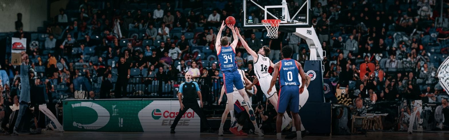 When, at what time, and on which channel is the Gran Canaria - Bahcesehir Koleji basketball match? 1 34 2