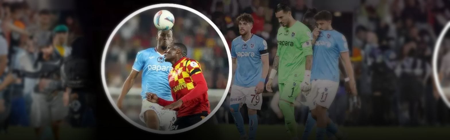 Trabzonspor collapsed in injury time! Goztepe won with 10 players. 1 54 8
