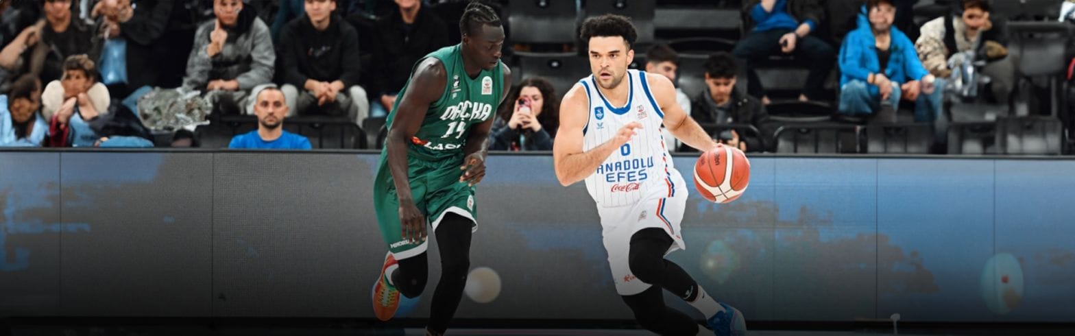 Anadolu Efes Pulls Away in the Second Half, Dominates Darussafaka Lassa 1 64 1