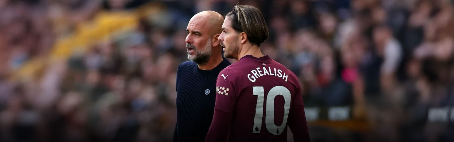Bemused Pep Guardiola criticises England call-up for Jack Grealish 1 16 9