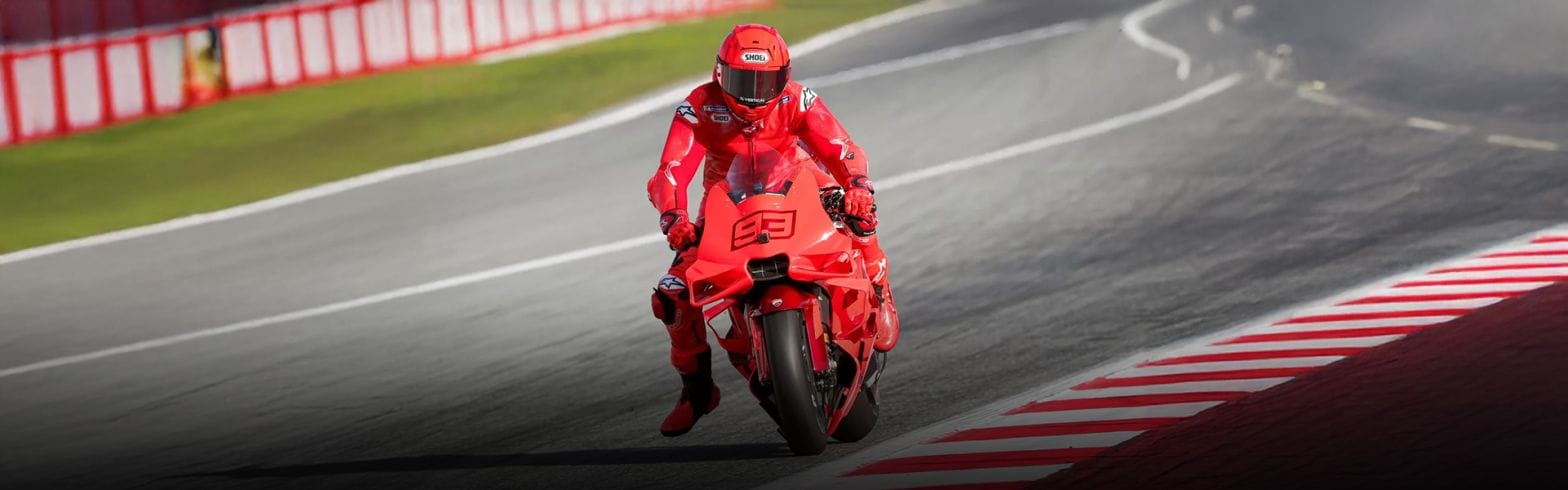 Marquez completes first laps in Barcelona test with factory Ducati 1 21 18