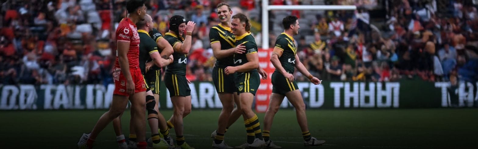 Ruthless Kangaroos hold off Tonga to win men’s Pacific Championships final 1 23 9