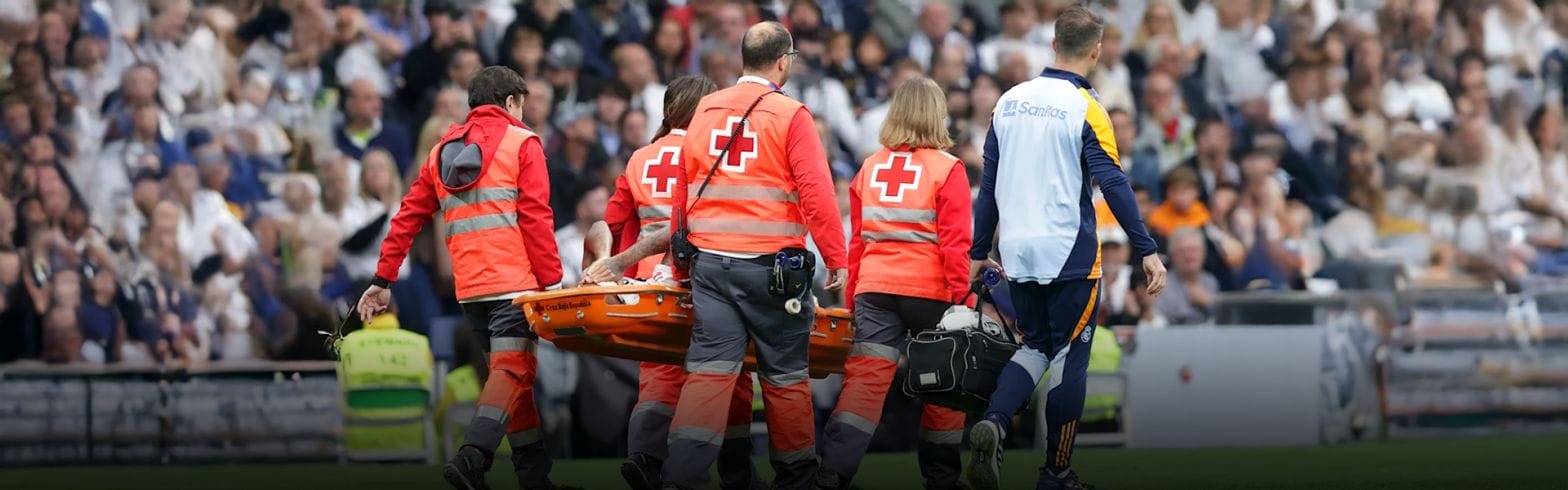 Real Madrid dealt huge injury blows in chaotic first half against Osasuna 1 40 4