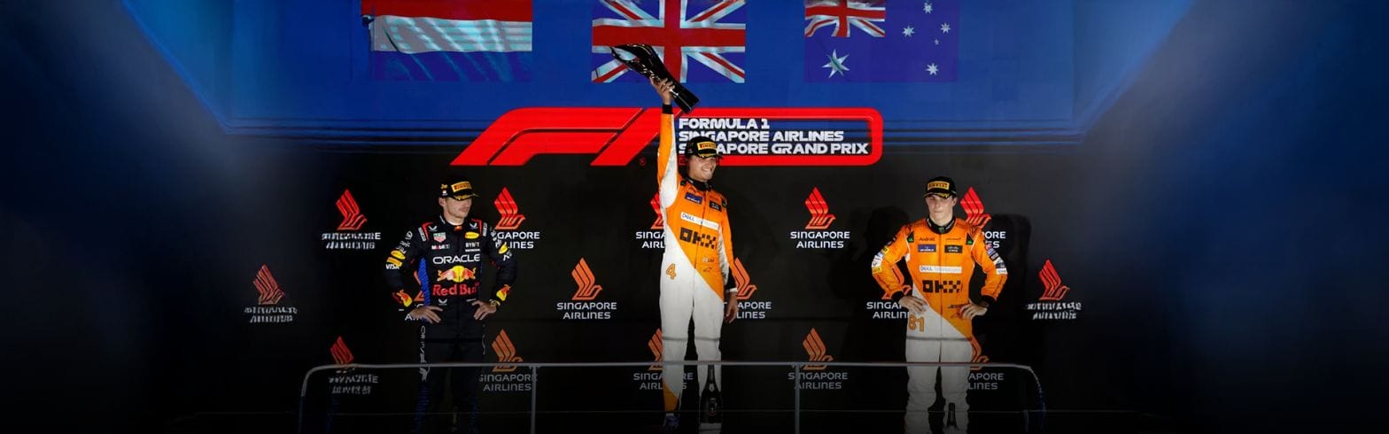 Lawson: 'It's ridiculous to play the English national anthem when McLaren wins' 1 40 5