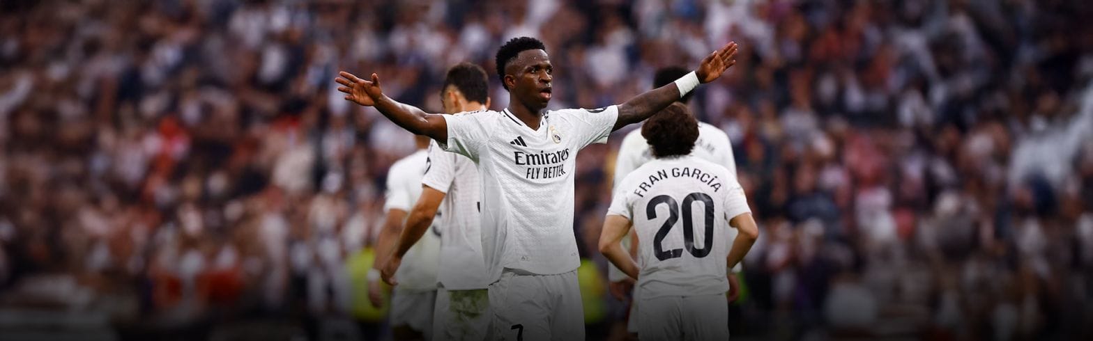 Vinicius treble as Real return to winning ways 1 47 3