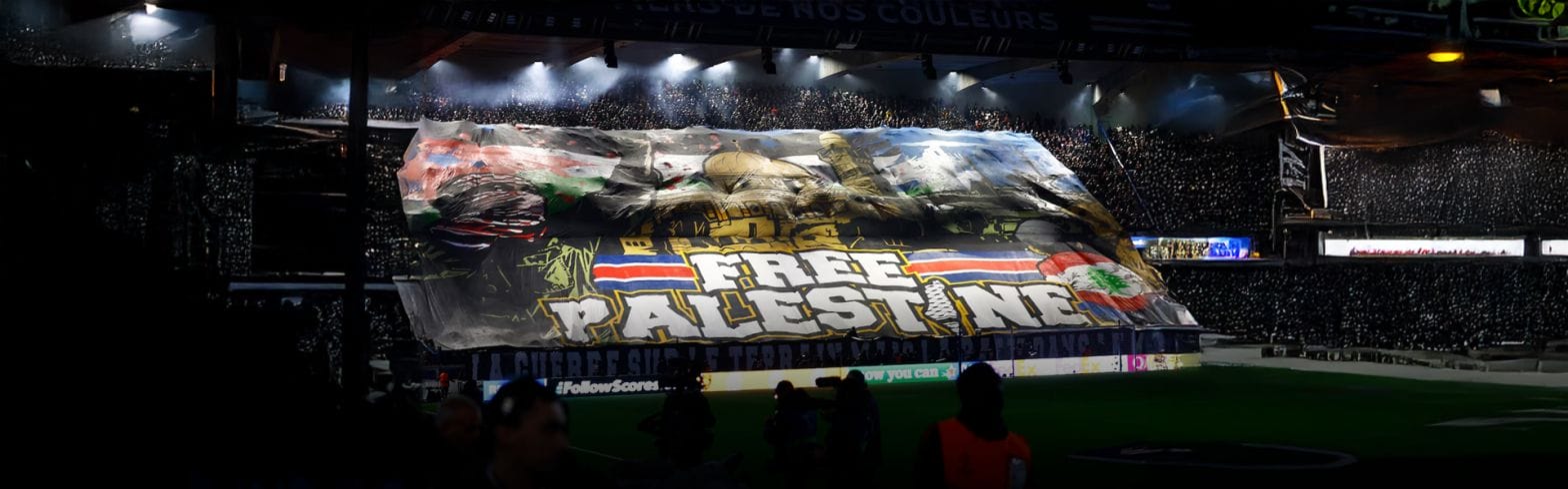 French minister criticises PSG fans' 'Free Palestine' banner; club to escape UEFA sanctions 1 70