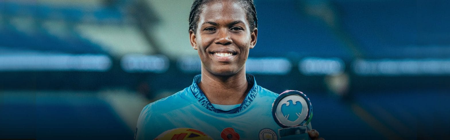 Khadija Shaw Shines with Hat-Trick as Man City Dominate Tottenham in WSL Clash 1 Khadija Shaw