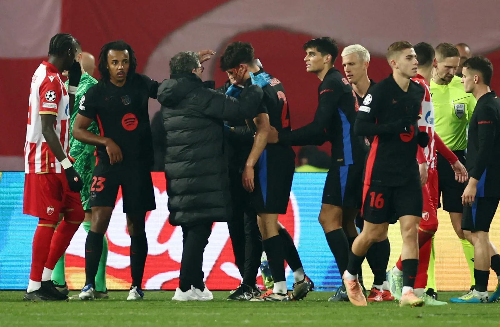 They made Barcelona's star Pau Cubarsi like this! It was covered in blood, 10 stitches were thrown 2 WhatsApp Gorsel 2024 11 07 saat 12.44.23 b444714a