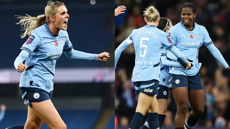 Khadija Shaw Shines with Hat-Trick as Man City Dominate Tottenham in WSL Clash 2 image 185