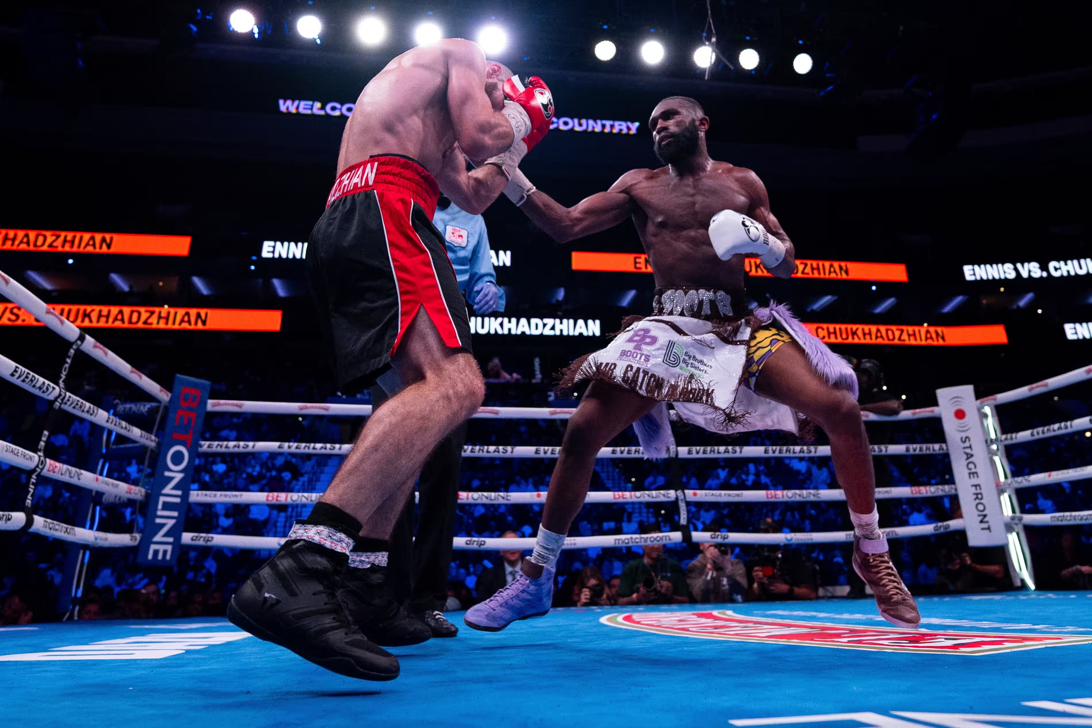 Jaron ‘Boots’ Ennis overpowers Chukhadzhian to retain IBF welterweight title 2 image 217