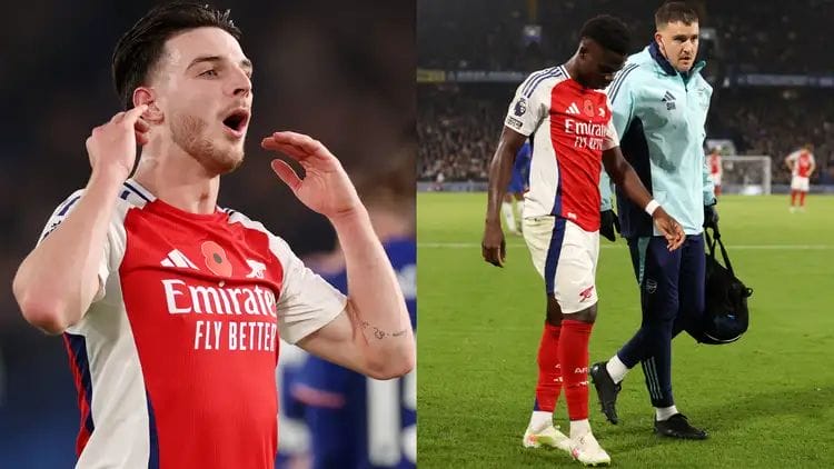 Mikel Arteta Provides Bleak Update on Bukayo Saka and Declan Rice Injuries 2 image 236