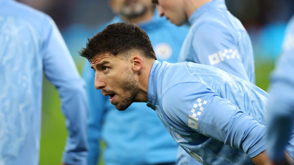 Dias will not be available for City’s trip to Aston Villa on Saturday.