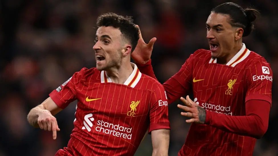 Liverpool have won 19 of their 23 games in all competitions under Arne Slot
