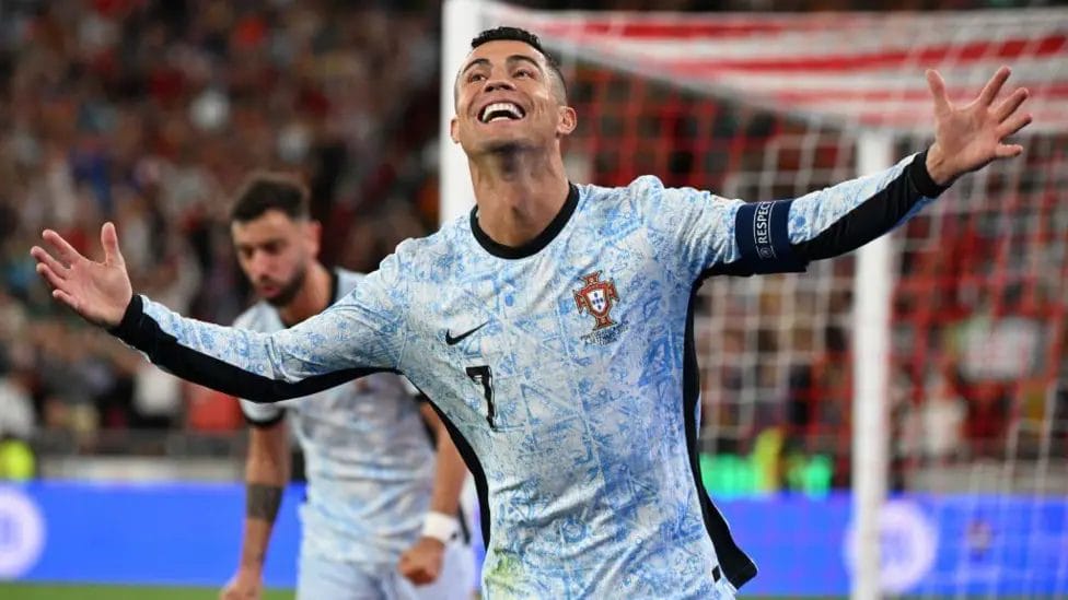 Late drama & brilliance - best football moments of 2024 12 As well as Portugal, Cristiano Ronaldo's goals have come for Sporting , Manchester United, Real Madrid, Juventus and most recently Al-Nassr in Saudi Arabia