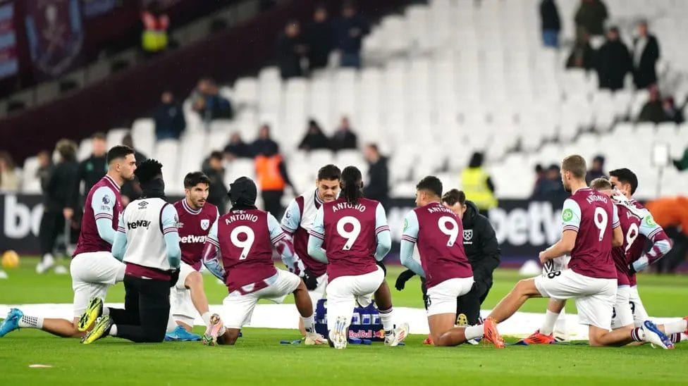 All proceeds from auctioned attire will also be matched by the West Ham board.

