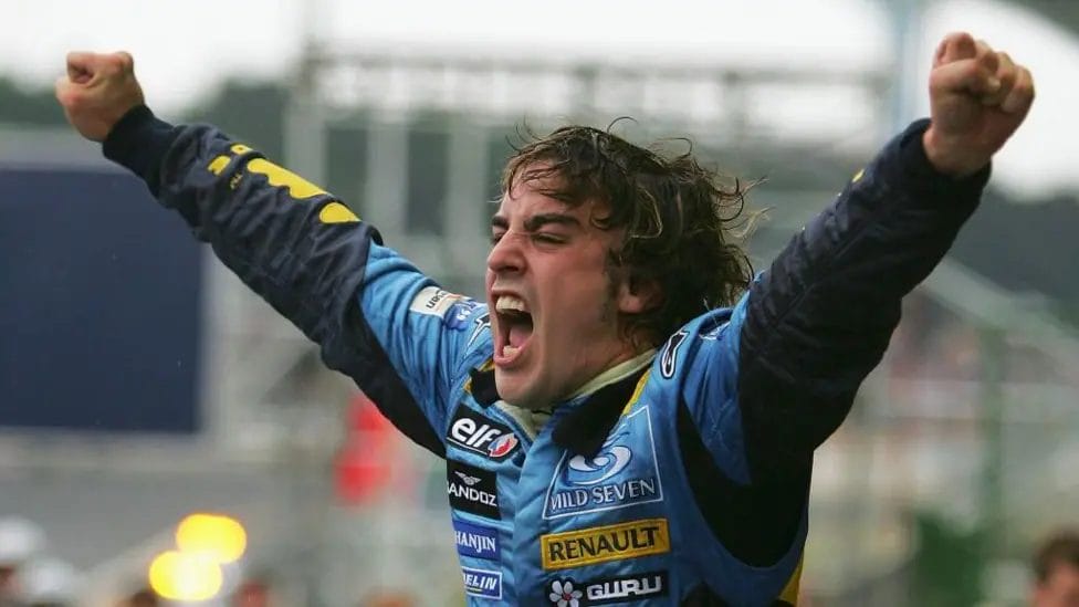 Fernando Alonso won the F1 drivers' championship twice in 2005 and 2006

