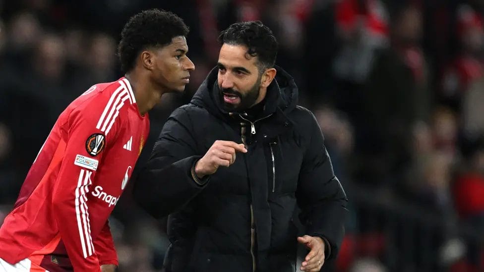 'Amorim willing to meet Rashford drift head on' 2 Rashford had been involved in every game since Amorim took over until Sunday's Manchester derby