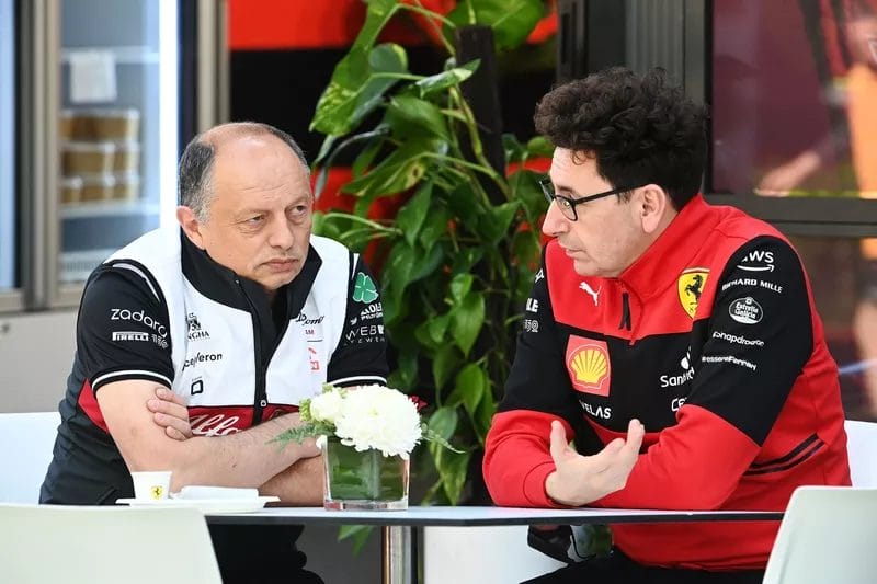 Vasseur Responds to Binotto's Hamilton Comment 1 frederic vasseur team principa
