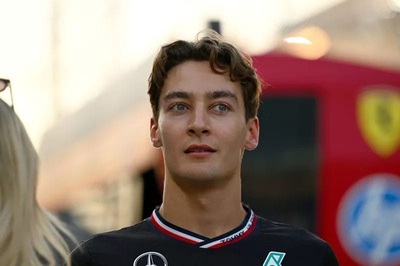 george russell mercedes amg f1 2