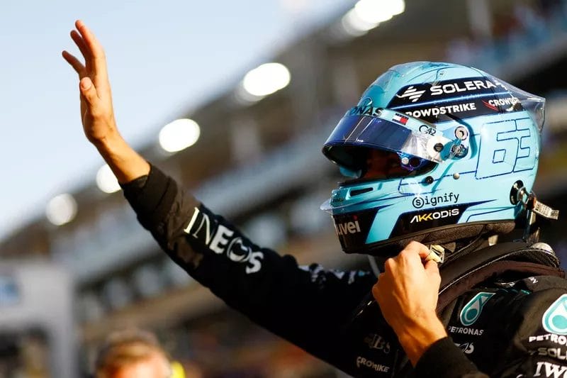 Rosberg: 'There's No One Faster Than George Russell in Qualifying' 1 george russell mercedes amg f1