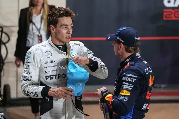 Russell: 'Verstappen Threatened Me, Drivers Are Being Bullied by Him' – Reflecting on Qatar Grand Prix Incident 1 horner wirft russell hysterie