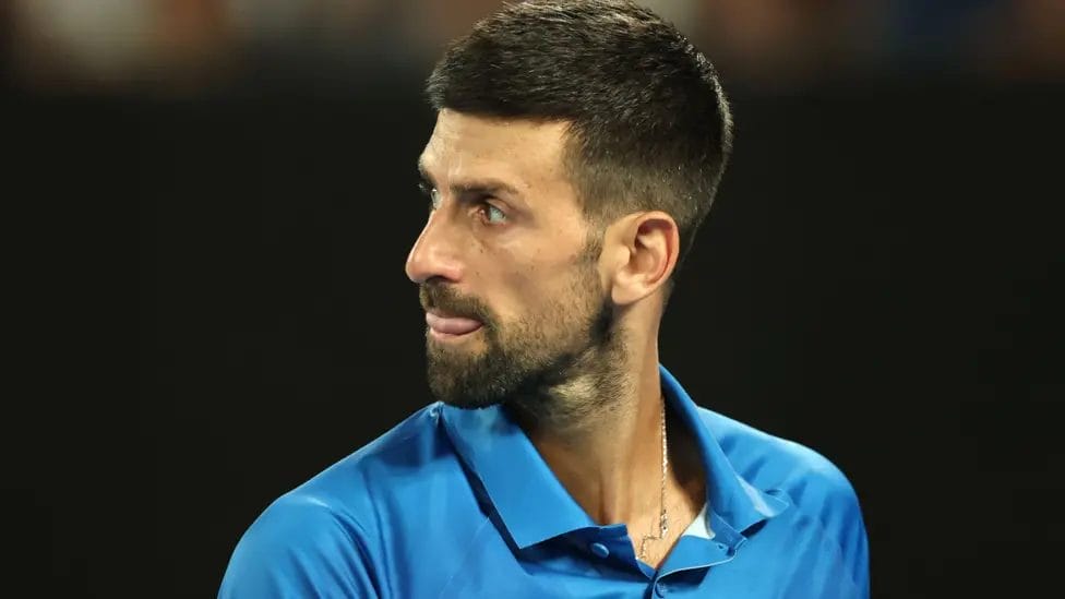 Novak Djokovic is chasing a record 25th Grand Slam title