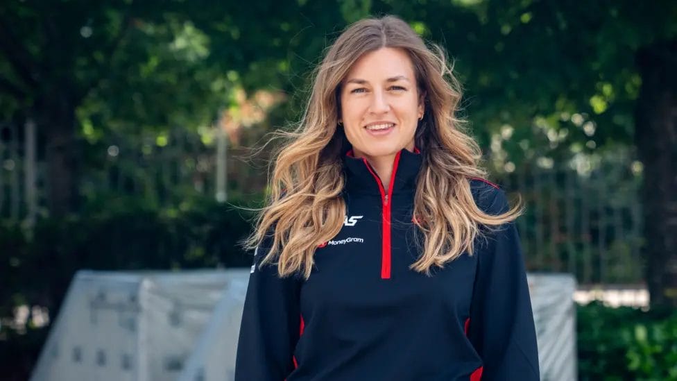 German Laura Muller joined the Haas team in 2022