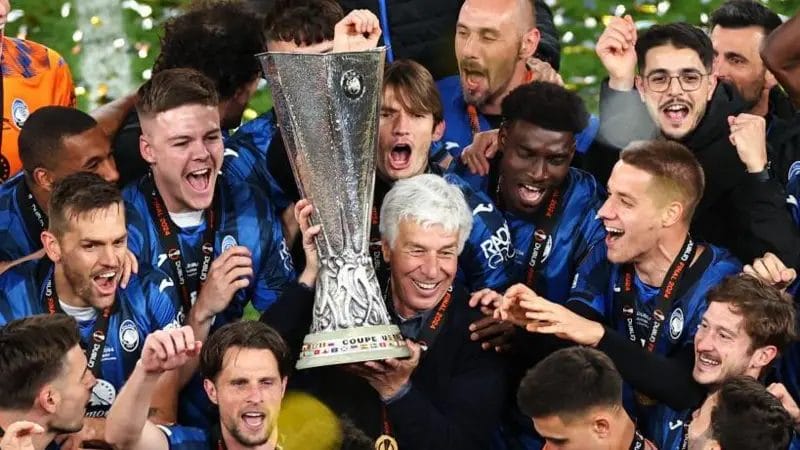 Gasperini guided Atalanta to the Europa League in 2024, shocking favourites Bayer Leverkusen in the final in Dublin

