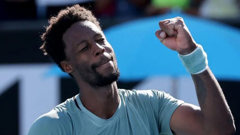 Monfils will face Germany's Daniel Altmaier in the second round

