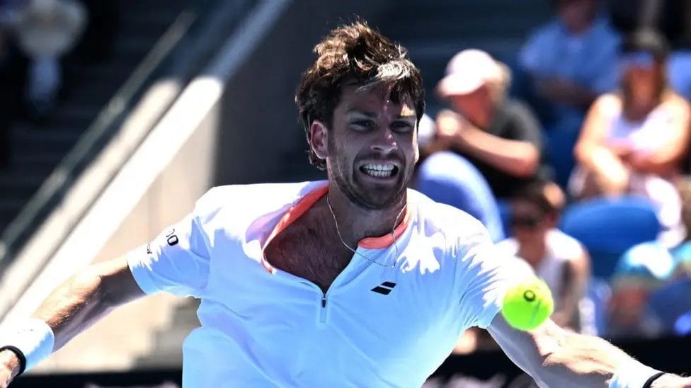 Cameron Norrie reached the Melbourne fourth round last year, losing an absorbing five-setter to Alexander Zverev

