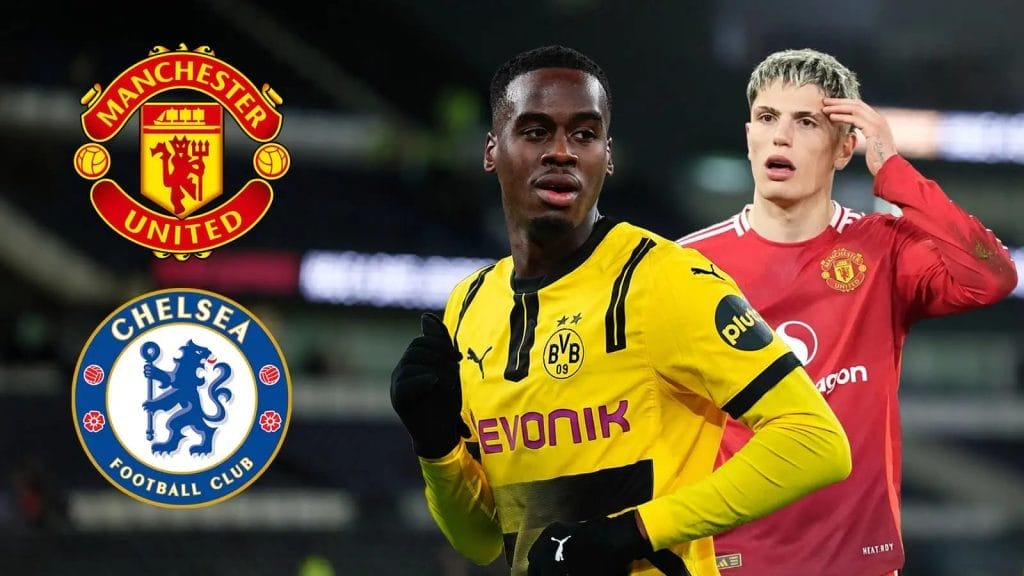 Chelsea Keen on Manchester United's Alejandro Garnacho and Bundesliga Duo 2 image 35 24