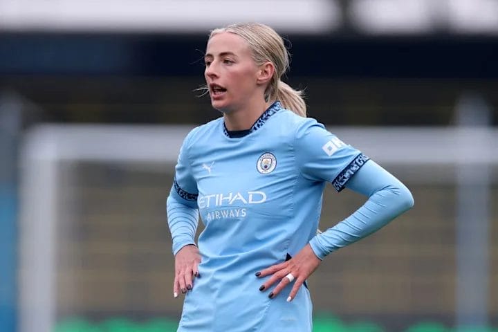 6 WSL Transfers That Could Happen Before the WSL Transfer Window Ends 3 Chloe Kelly's Manchester City future is up in the air / Carl Recine/GettyImages