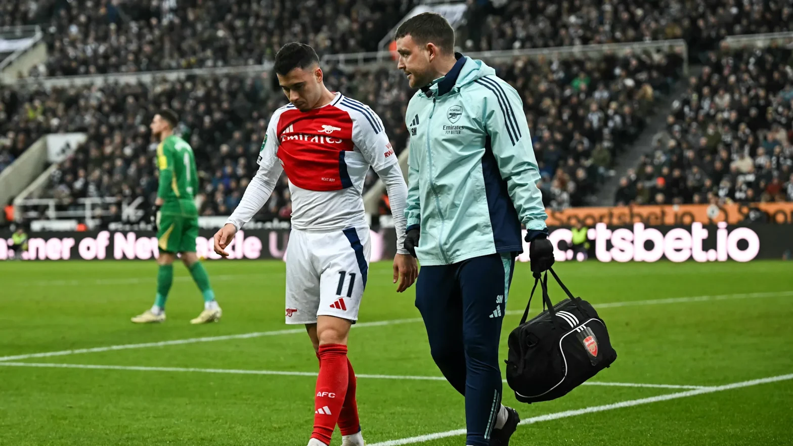 Gabriel Martinelli is set for a spell on the sidelines / PAUL ELLIS/GettyImages