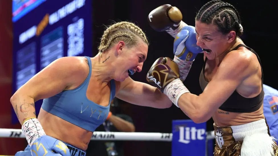 Mayer retains title with points win over Briton Ryan 1 Ryan (right) lost her third fight in 11 professional bouts and failed in her bid to recapture the world title
