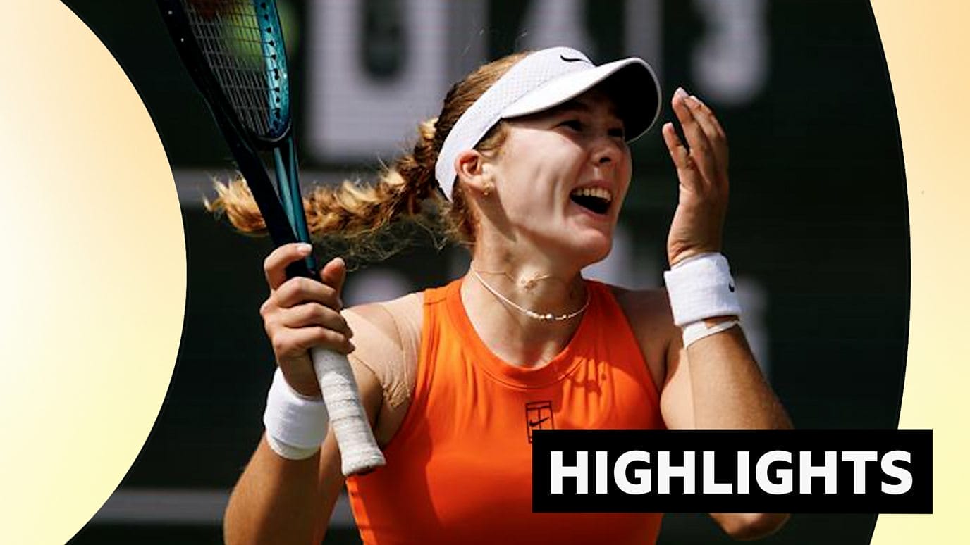 17-year-old Andreeva beats Sabalenka to win Indian Wells title