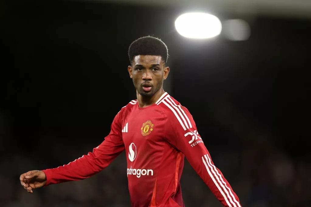 Amad Diallo drops exciting Manchester United injury return hint 2 Winger Amad may soon be back in action for Manchester United under Ruben Amorim this season (Image: Getty Images)
