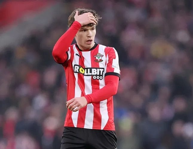 Man Utd, Man City & Tottenham Learn Southampton's Astonishing Asking Price for Tyler Dibling 2 Tyler Dibling has made 25 appearances for Southampton this season (Photo by Harry Murphy/Getty Images)