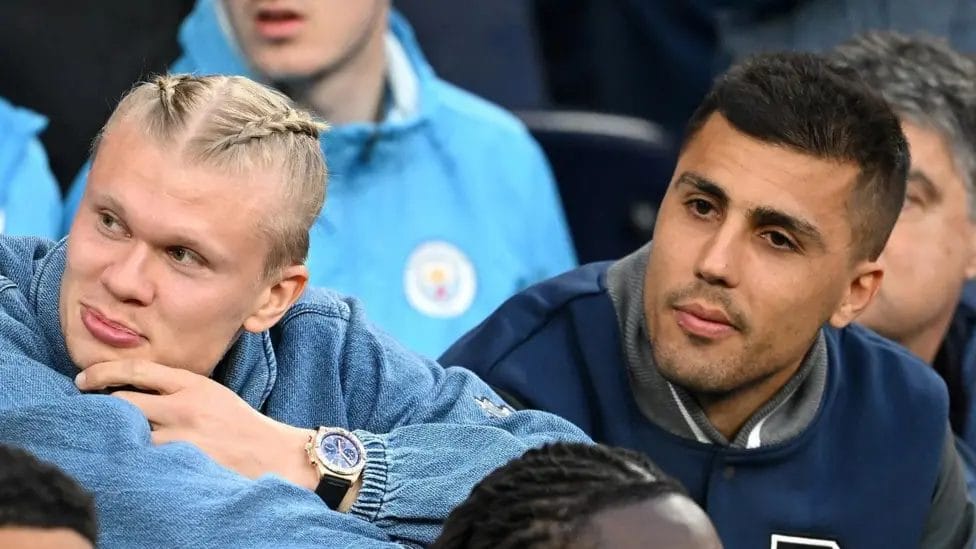 Haaland returns to full training with Man City 1 Erling Haaland and Rodri have both been in training with Manchester City this week