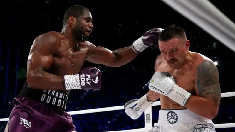 Dubois to fight Usyk at Wembley Stadium on 19 July 1 Daniel Dubois (left) has claimed 21 of his 22 victories by knockout