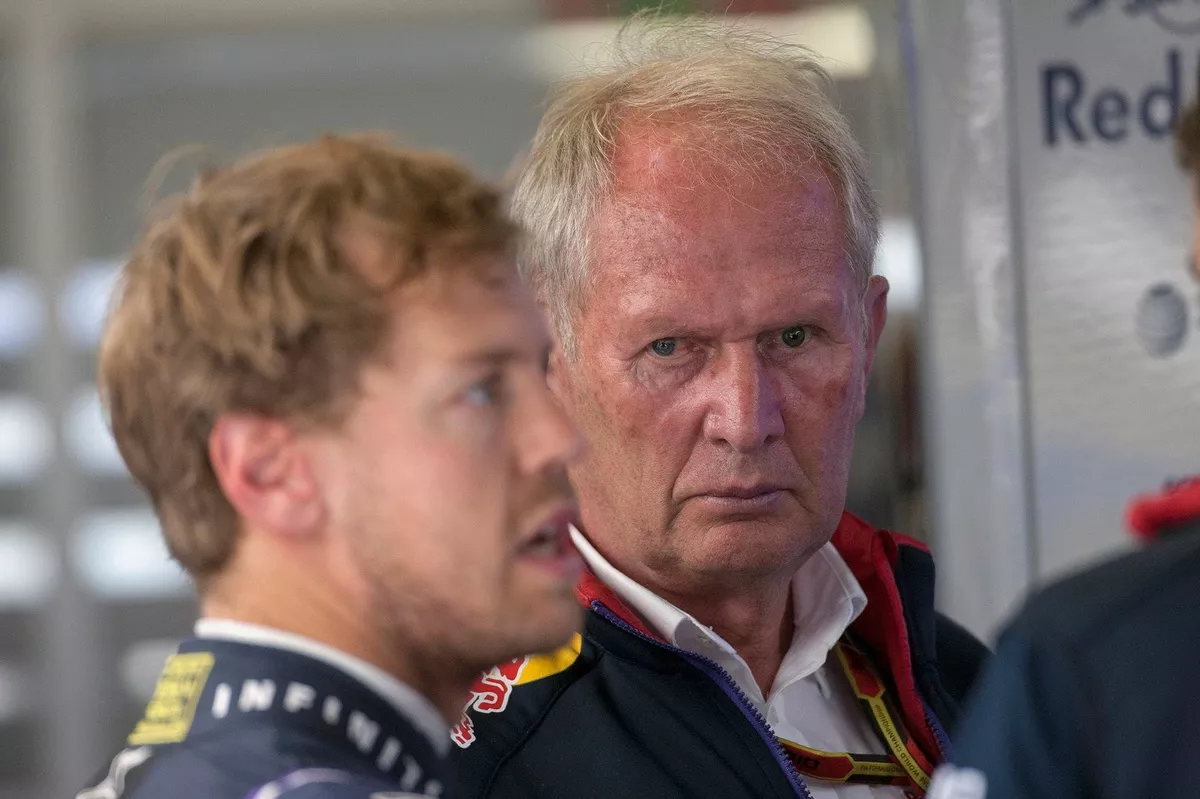Marko Wants Vettel to Replace Him When He Retires 1 Dr. Helmut Marko with Sebastian Vettel, Red Bull Racing