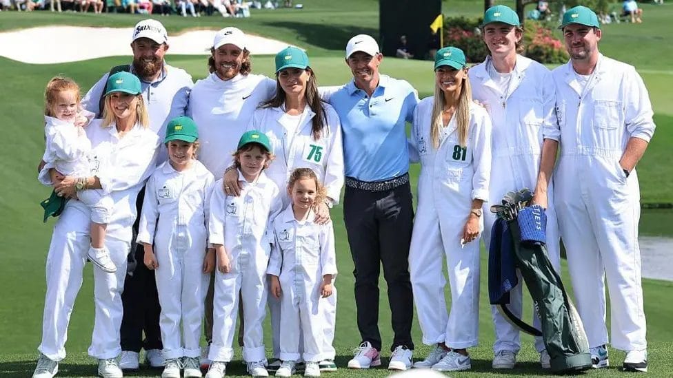 McIlroy's daughter steals show at 'cool and unique' Par 3 Contest 5 The McIlroys were having fun with the Lowrys and Fleetwoods on a sun-drenched Wednesday at Augusta National